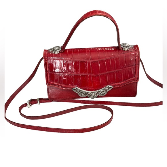 Brighton Bags Brighton Red Crossbody Purse Poshmark